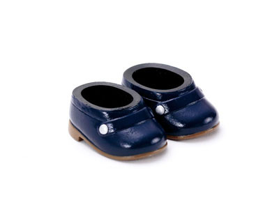 Loafers (Navy x Brown), Petworks, Accessories